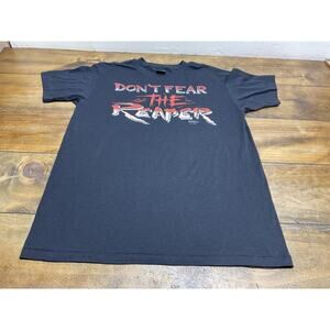 Vtg 80s “Don’t Fear The Reaper” Just Brass 3D Emblem Large